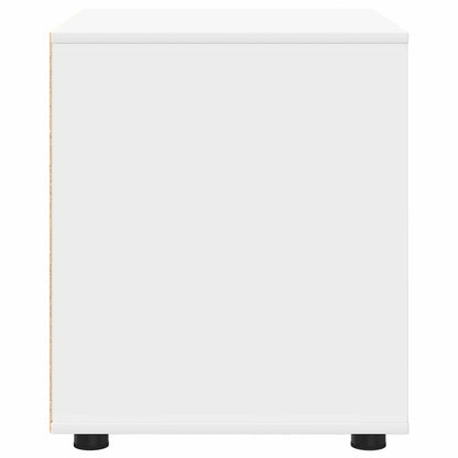 vidaXL Storage Cabinet 60 x 48 x 57 cm Engineered Wood White