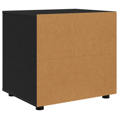vidaXL Storage Cabinet 60 x 48 x 57 cm Engineered Wood Black