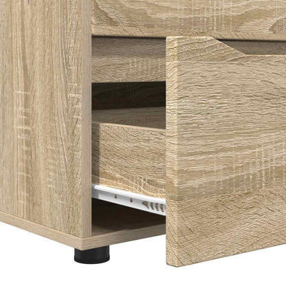 vidaXL Storage Cabinet 60 x 48 x 57 cm Engineered Wood Sonoma Oak