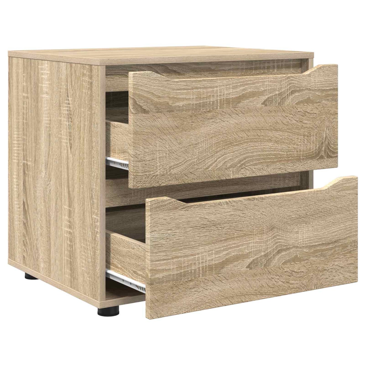 vidaXL Storage Cabinet 60 x 48 x 57 cm Engineered Wood Sonoma Oak