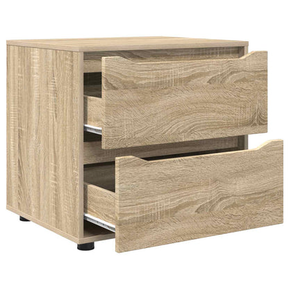 vidaXL Storage Cabinet 60 x 48 x 57 cm Engineered Wood Sonoma Oak