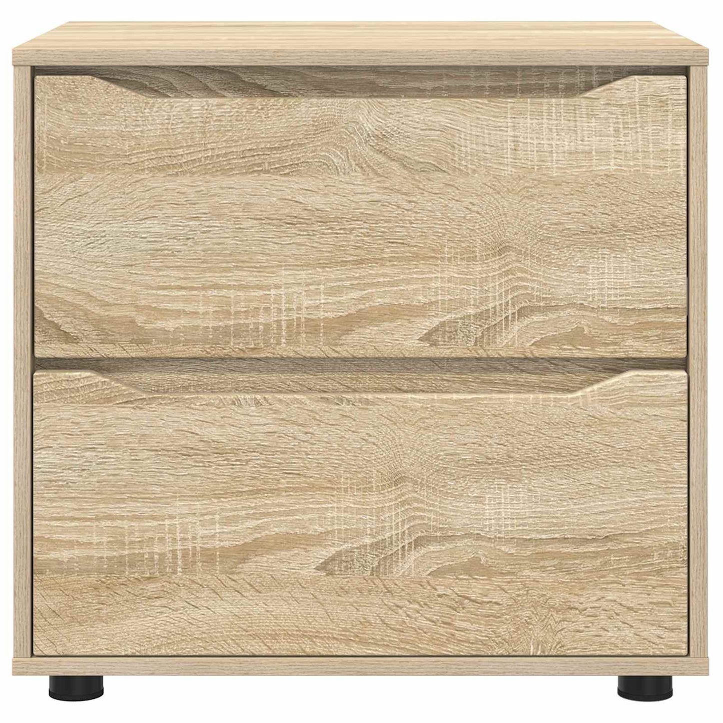 vidaXL Storage Cabinet 60 x 48 x 57 cm Engineered Wood Sonoma Oak