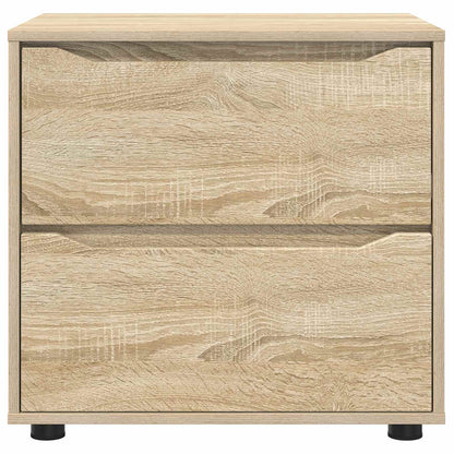 vidaXL Storage Cabinet 60 x 48 x 57 cm Engineered Wood Sonoma Oak