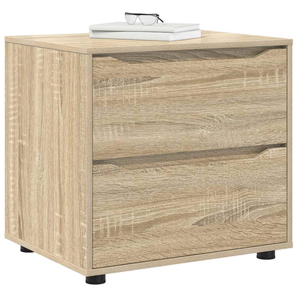 vidaXL Storage Cabinet 60 x 48 x 57 cm Engineered Wood Sonoma Oak
