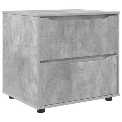 vidaXL Storage Cabinet 60 x 48 x 57 cm Engineered Wood Concrete Grey