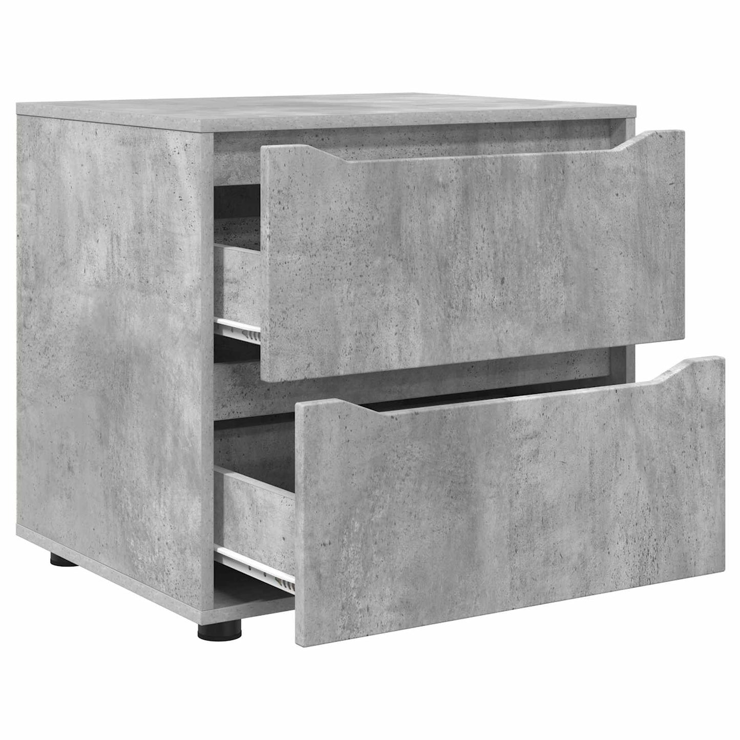 vidaXL Storage Cabinet 60 x 48 x 57 cm Engineered Wood Concrete Grey