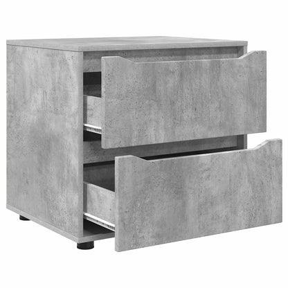 vidaXL Storage Cabinet 60 x 48 x 57 cm Engineered Wood Concrete Grey