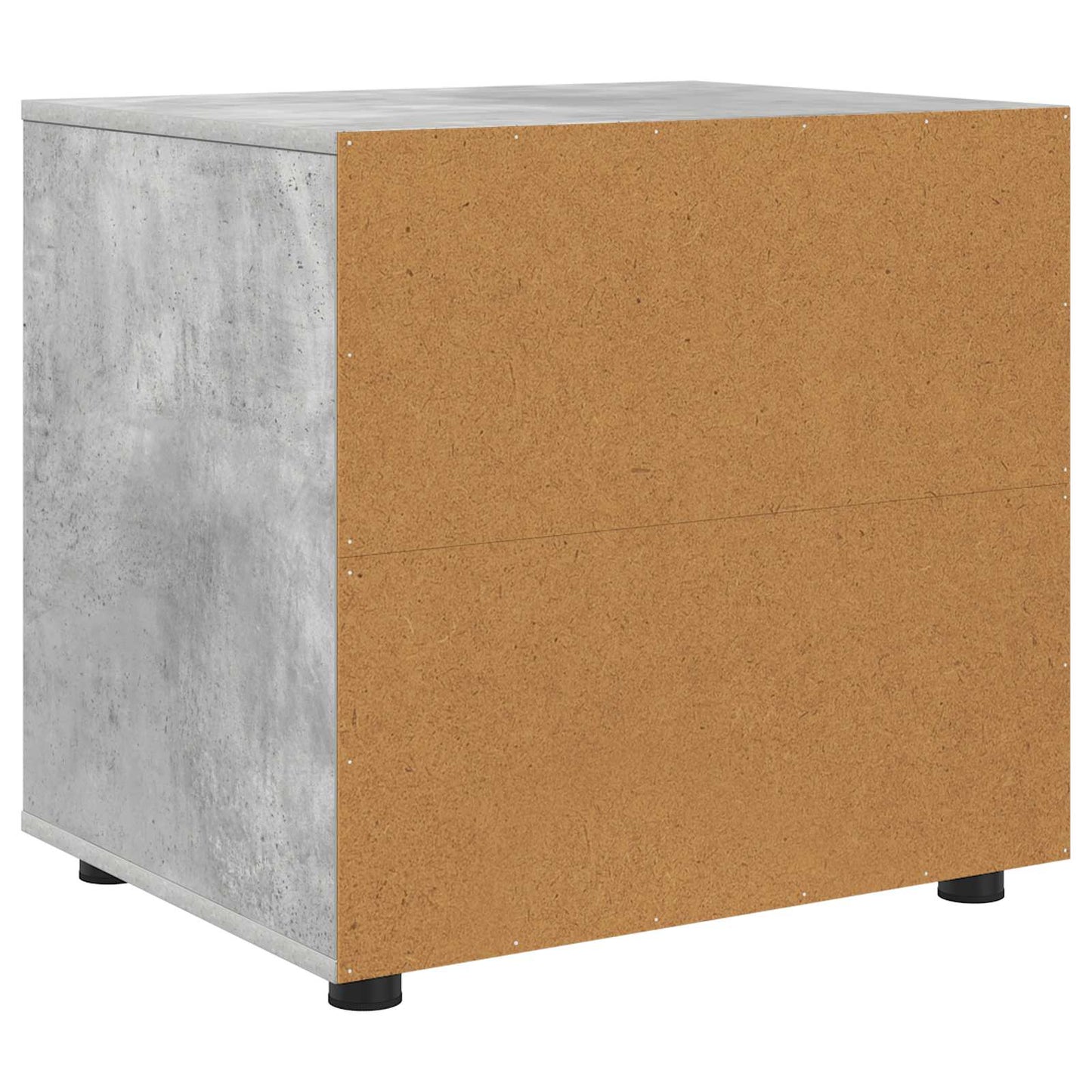 vidaXL Storage Cabinet 60 x 48 x 57 cm Engineered Wood Concrete Grey
