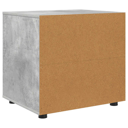 vidaXL Storage Cabinet 60 x 48 x 57 cm Engineered Wood Concrete Grey