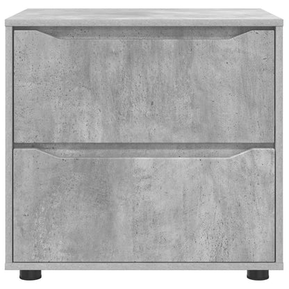 vidaXL Storage Cabinet 60 x 48 x 57 cm Engineered Wood Concrete Grey