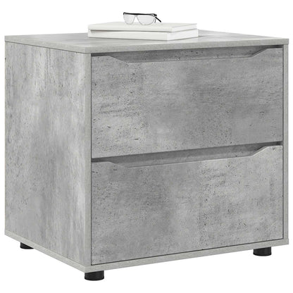 vidaXL Storage Cabinet 60 x 48 x 57 cm Engineered Wood Concrete Grey