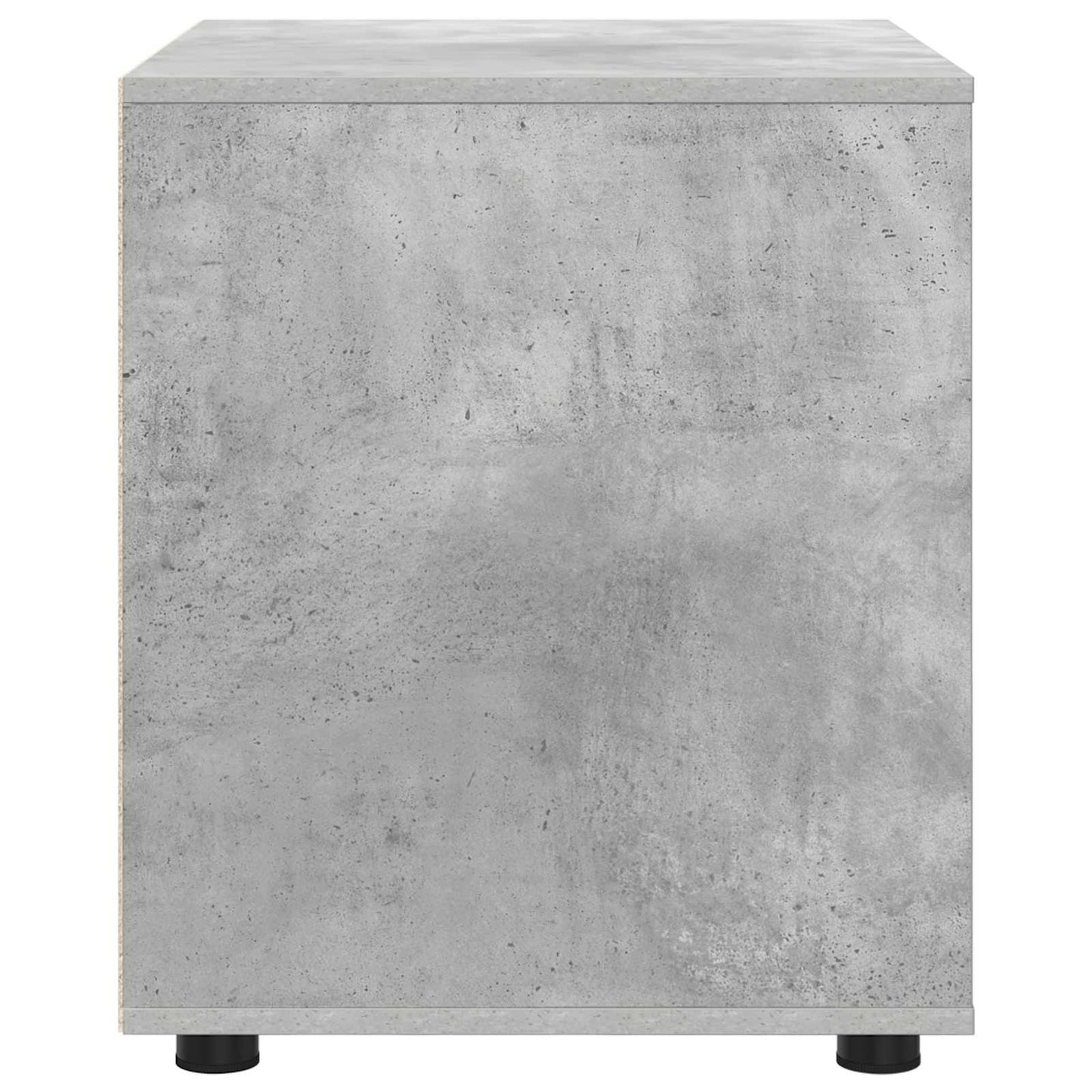 vidaXL Storage Cabinet 60 x 48 x 57 cm Engineered Wood Concrete Grey