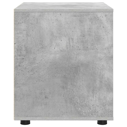 vidaXL Storage Cabinet 60 x 48 x 57 cm Engineered Wood Concrete Grey