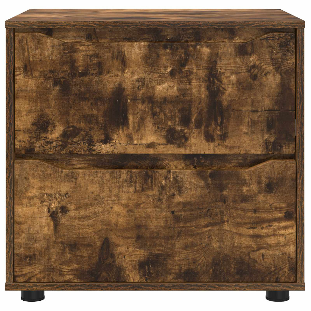 vidaXL Storage Cabinet 60 x 48 x 57 cm Engineered Wood Smoked Oak