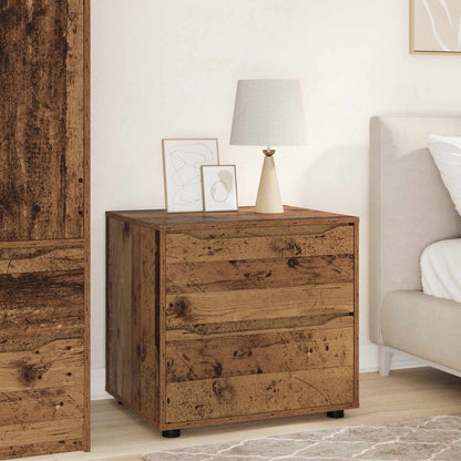 vidaXL Storage Cabinet 60 x 48 x 57 cm Engineered Wood Old Wood