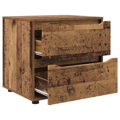 vidaXL Storage Cabinet 60 x 48 x 57 cm Engineered Wood Old Wood