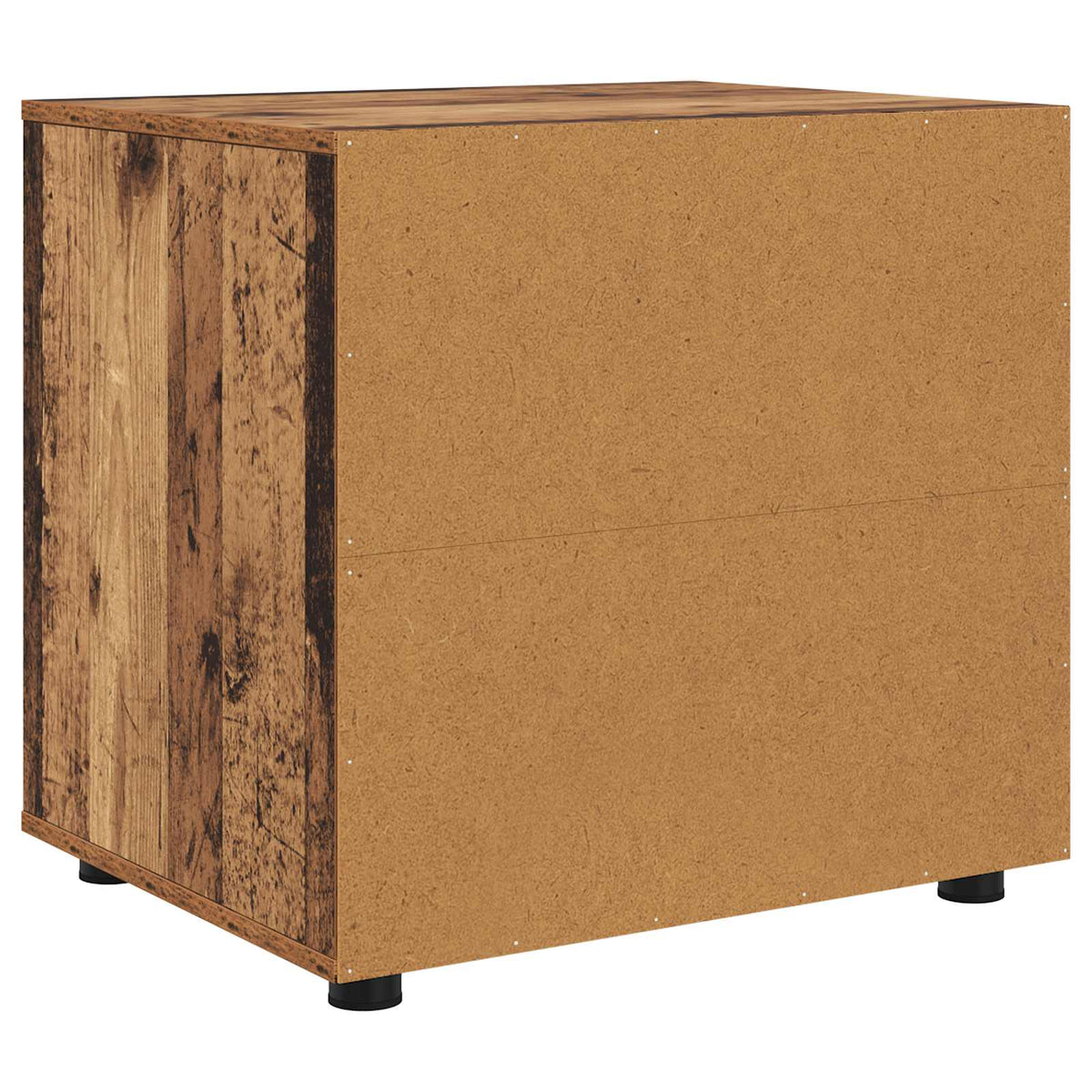 vidaXL Storage Cabinet 60 x 48 x 57 cm Engineered Wood Old Wood