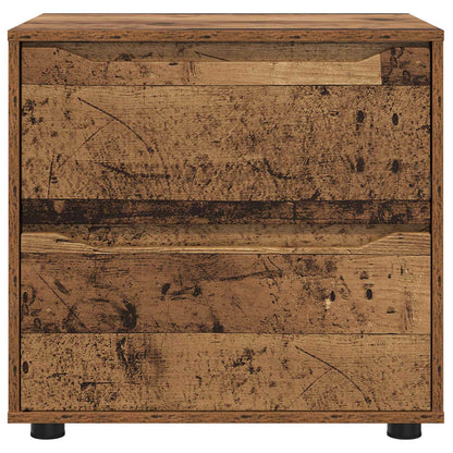 vidaXL Storage Cabinet 60 x 48 x 57 cm Engineered Wood Old Wood