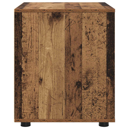 vidaXL Storage Cabinet 60 x 48 x 57 cm Engineered Wood Old Wood