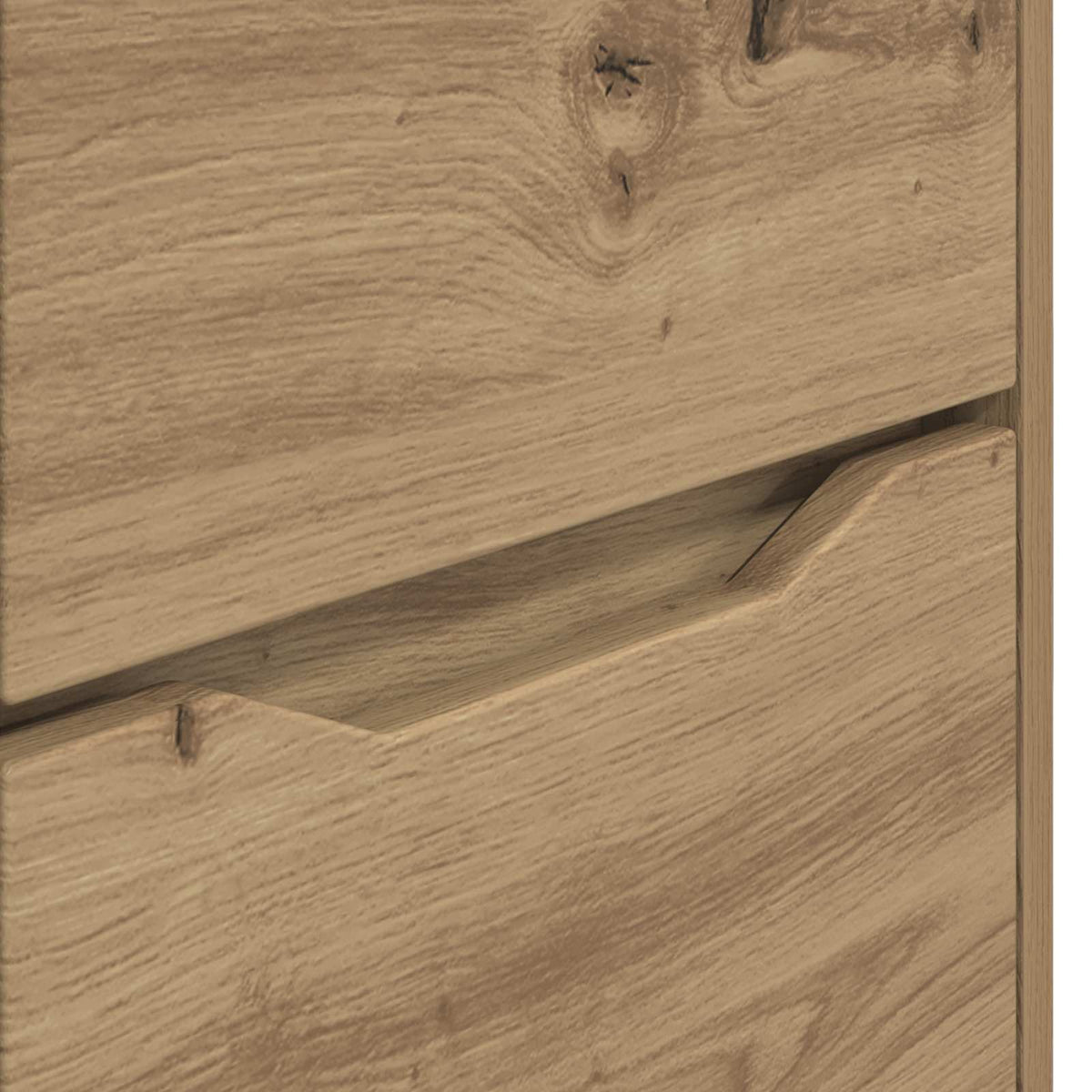 vidaXL Storage Cabinet 60 x 48 x 57 cm Engineered Wood Artisan Oak