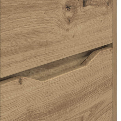 vidaXL Storage Cabinet 60 x 48 x 57 cm Engineered Wood Artisan Oak