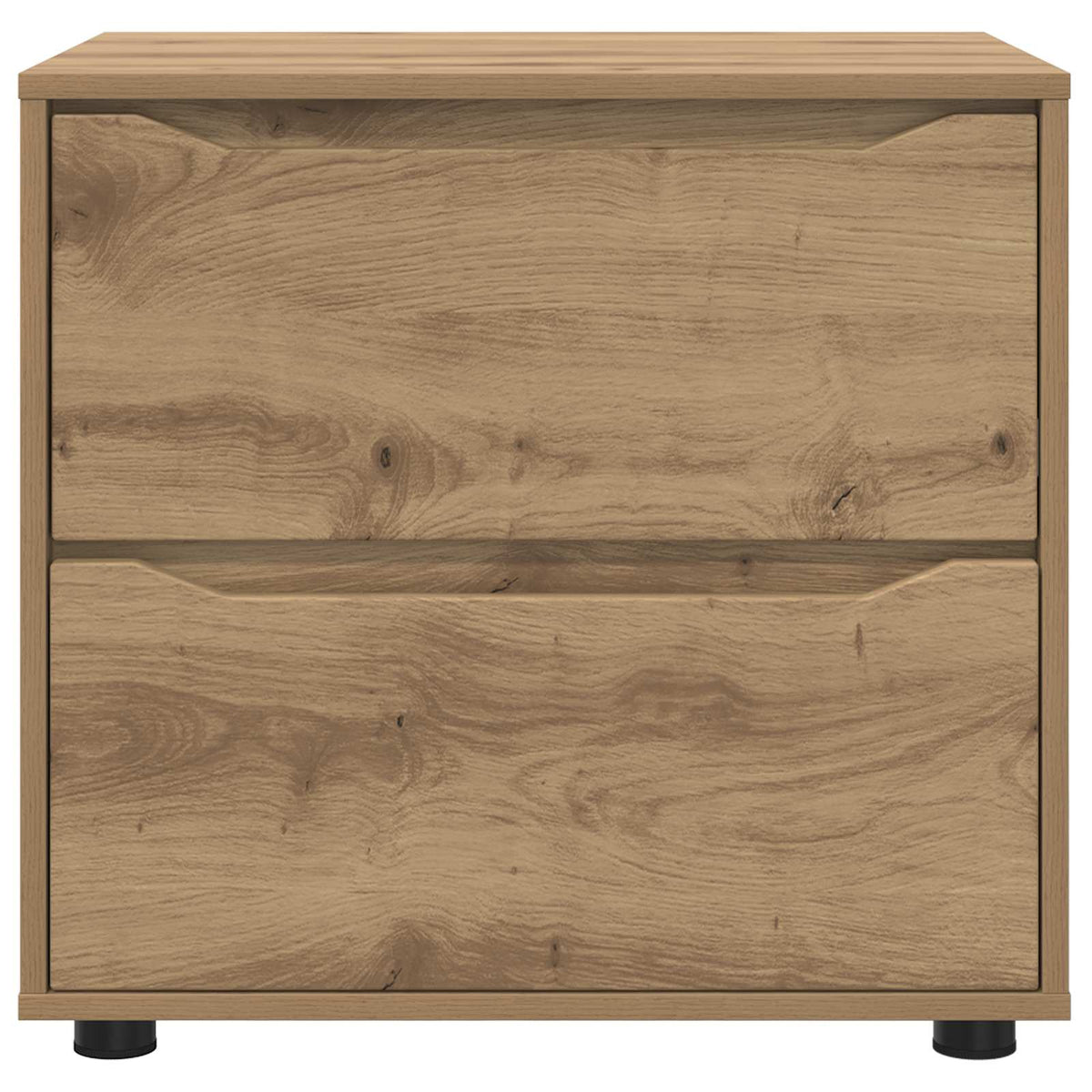 vidaXL Storage Cabinet 60 x 48 x 57 cm Engineered Wood Artisan Oak