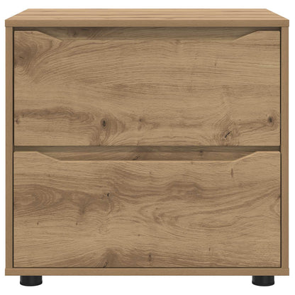 vidaXL Storage Cabinet 60 x 48 x 57 cm Engineered Wood Artisan Oak