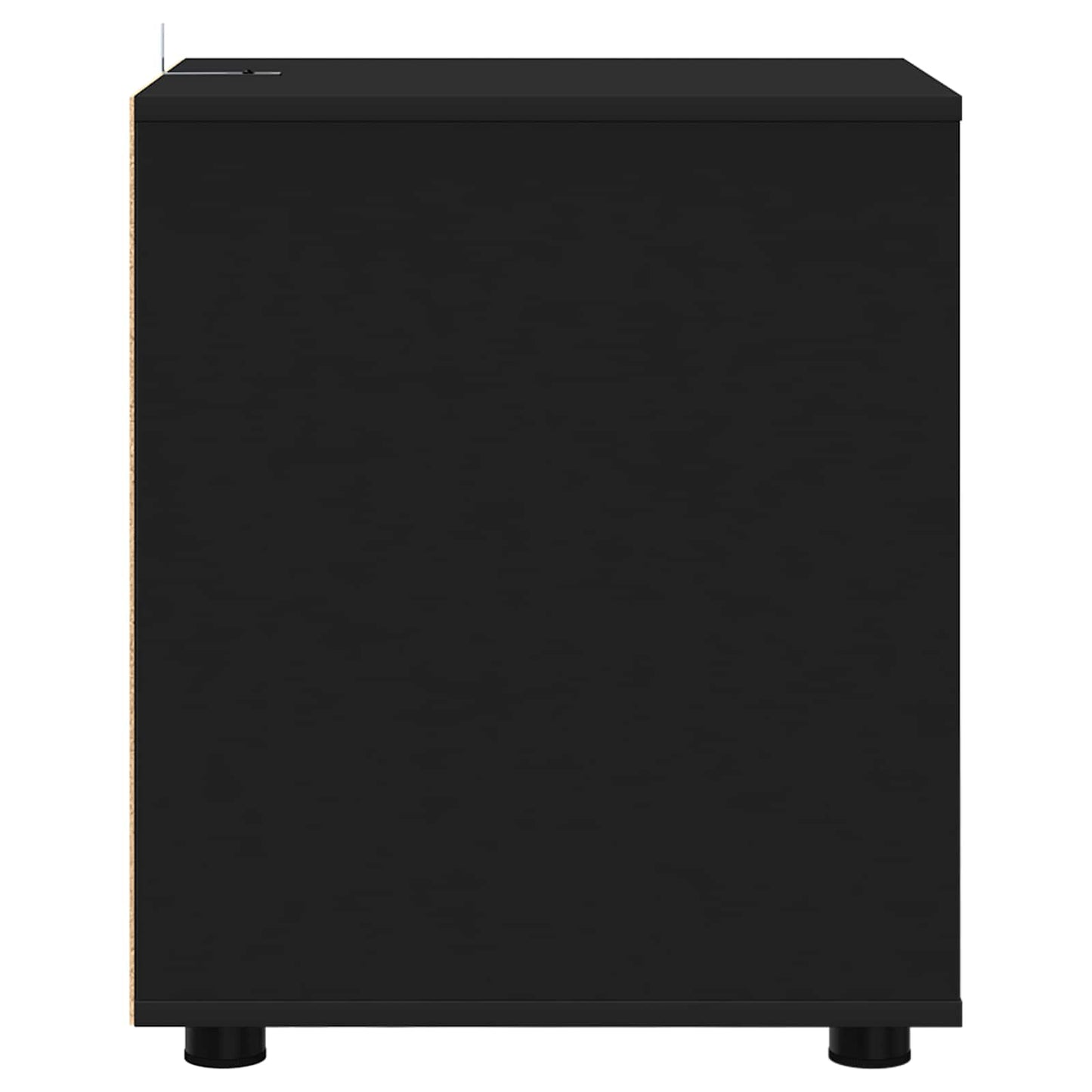 vidaXL Storage Cabinet Black 40 x 48 x 57 cm Engineered Wood