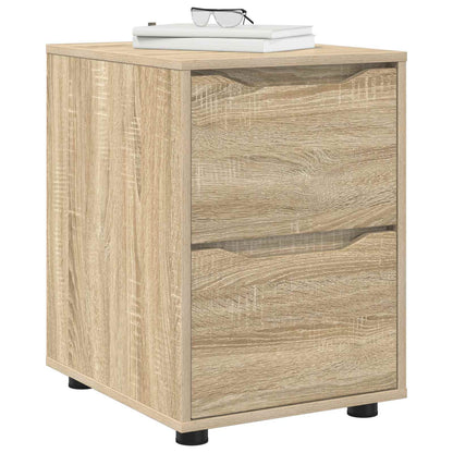vidaXL Storage Cabinet Sonoma Oak 40 x 48 x 57 cm Engineered Wood