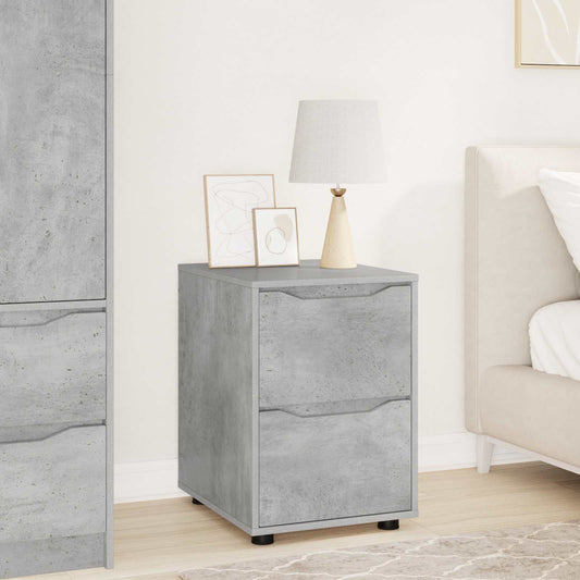 vidaXL Storage Cabinet Concrete Grey 40 x 48 x 57 cm Engineered Wood