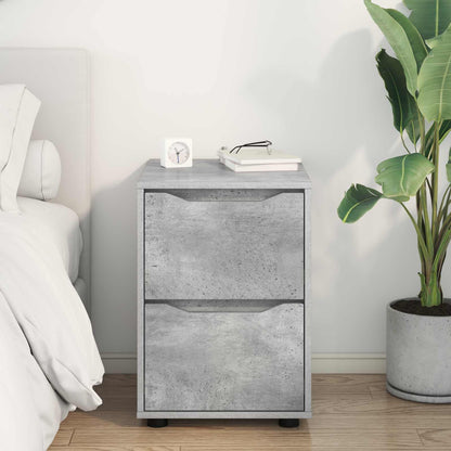 vidaXL Storage Cabinet Concrete Grey 40 x 48 x 57 cm Engineered Wood