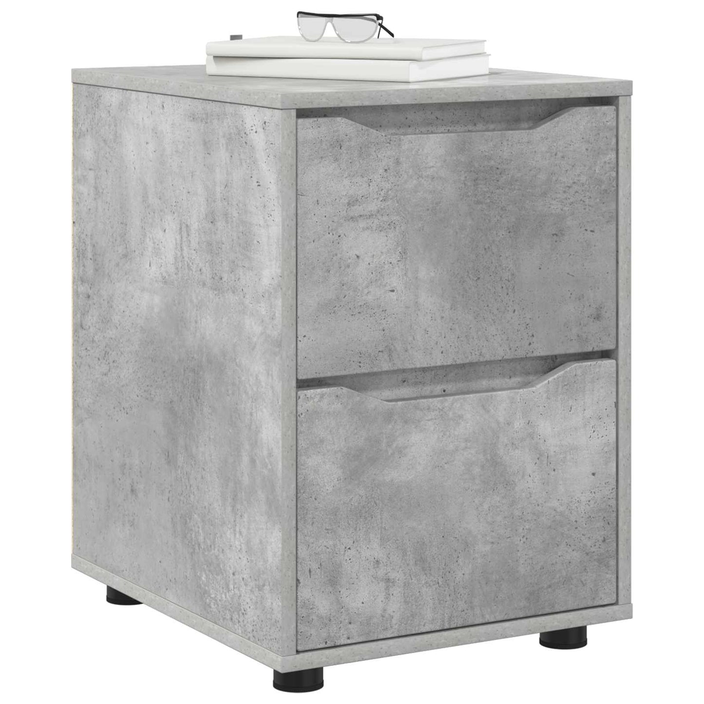 vidaXL Storage Cabinet Concrete Grey 40 x 48 x 57 cm Engineered Wood