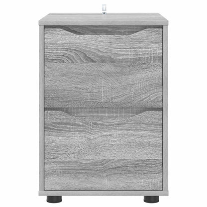 vidaXL Storage Cabinet Grey Sonoma 40 x 48 x 57 cm Engineered Wood