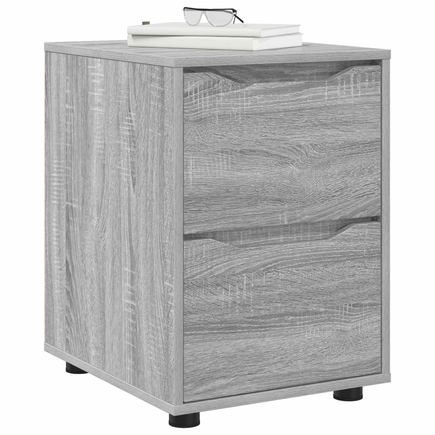 vidaXL Storage Cabinet Grey Sonoma 40 x 48 x 57 cm Engineered Wood
