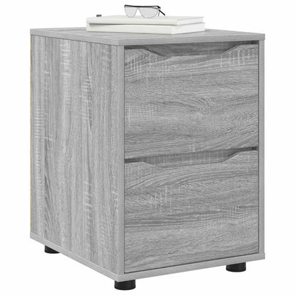 vidaXL Storage Cabinet Grey Sonoma 40 x 48 x 57 cm Engineered Wood