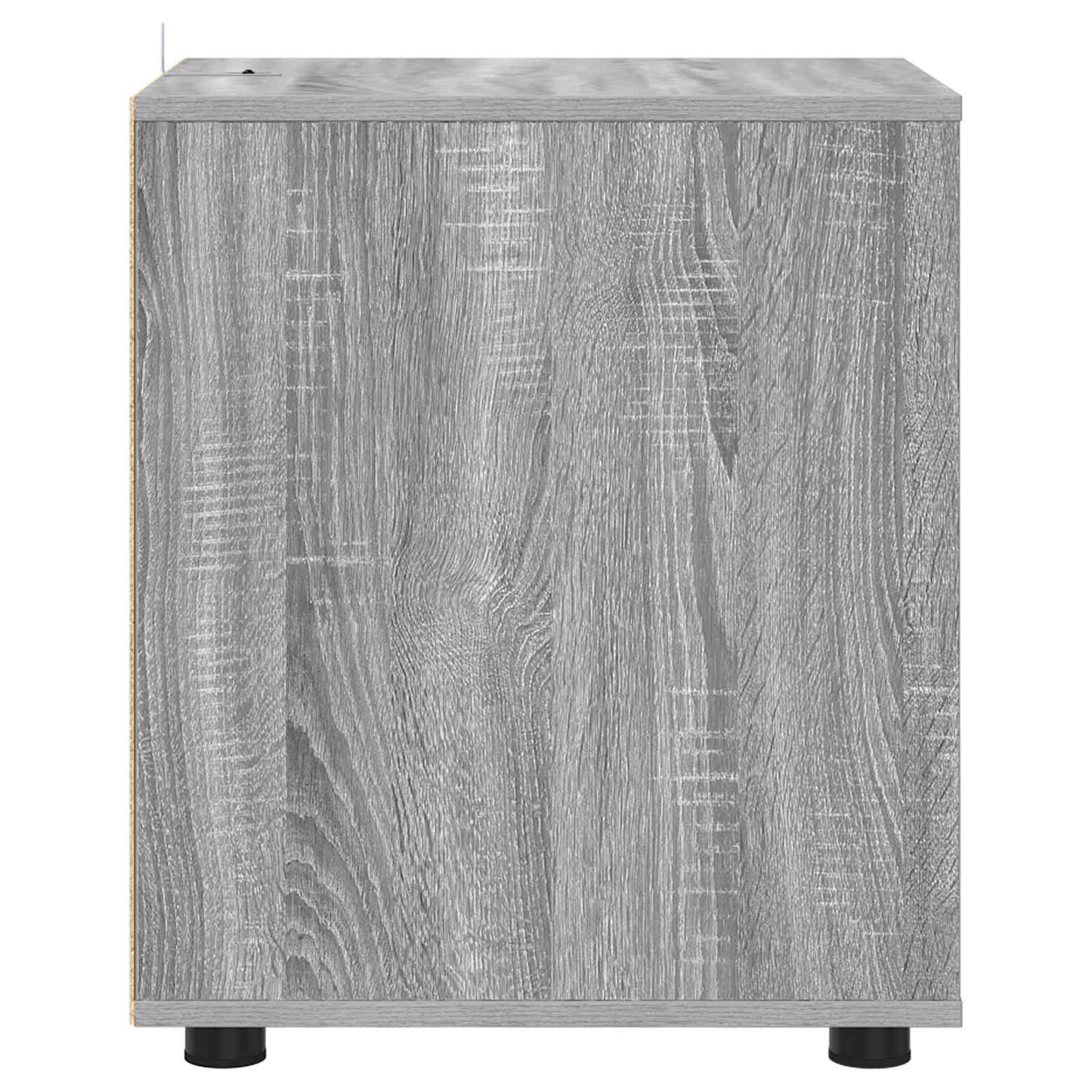 vidaXL Storage Cabinet Grey Sonoma 40 x 48 x 57 cm Engineered Wood