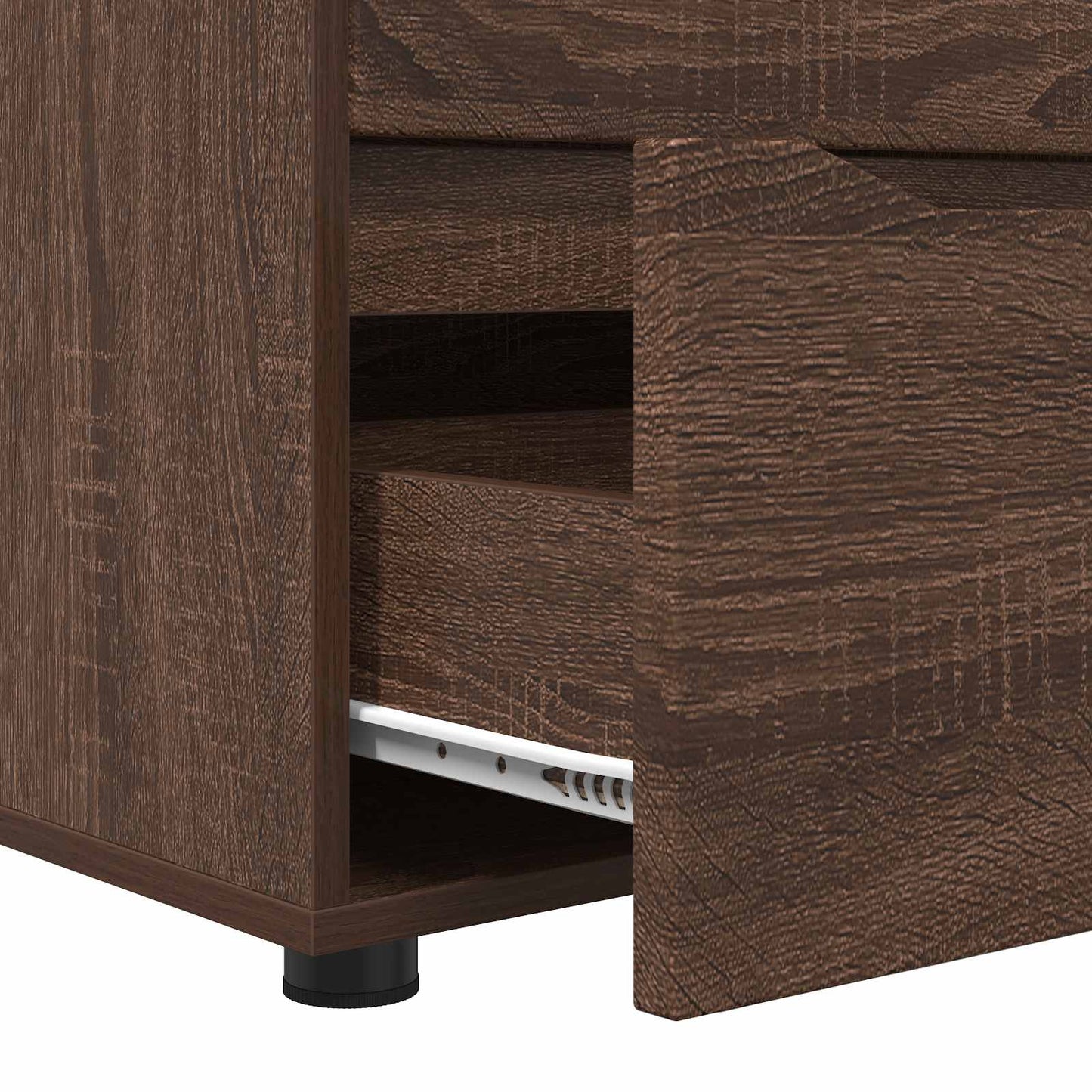 vidaXL Storage Cabinet Brown Oak 40 x 48 x 57 cm Engineered Wood