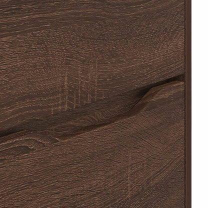 vidaXL Storage Cabinet Brown Oak 40 x 48 x 57 cm Engineered Wood