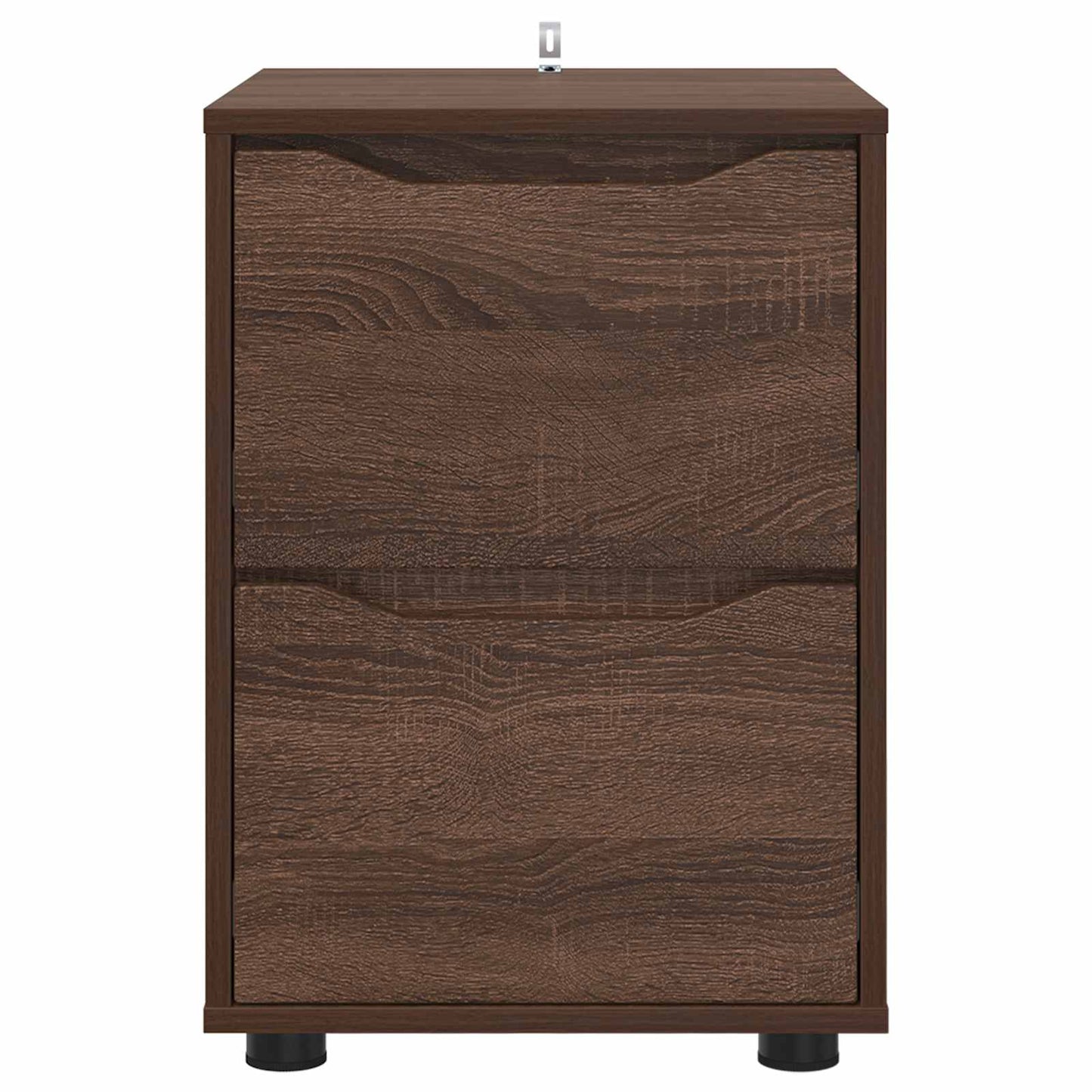 vidaXL Storage Cabinet Brown Oak 40 x 48 x 57 cm Engineered Wood