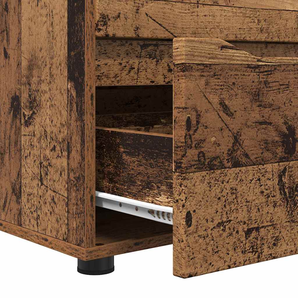 vidaXL Storage Cabinet Old Wood 40 x 48 x 57 cm Engineered Wood