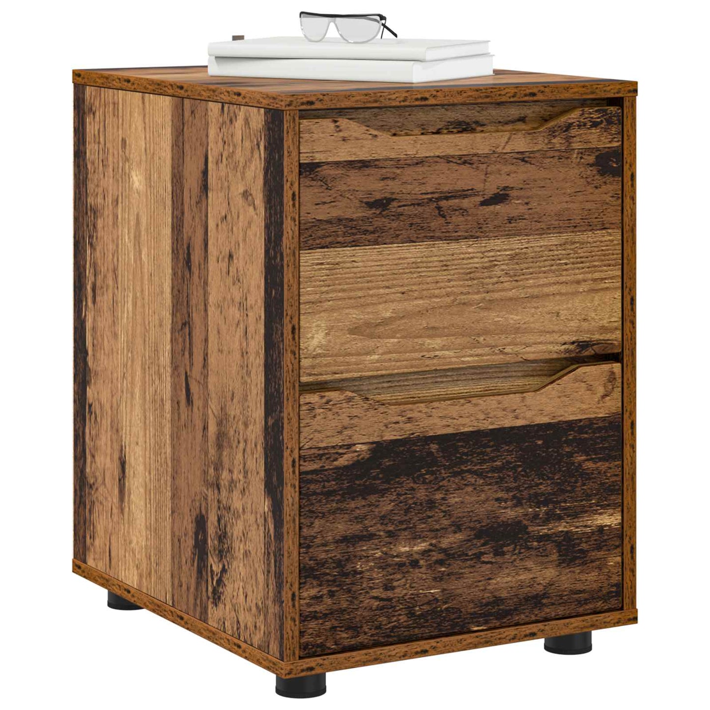 vidaXL Storage Cabinet Old Wood 40 x 48 x 57 cm Engineered Wood