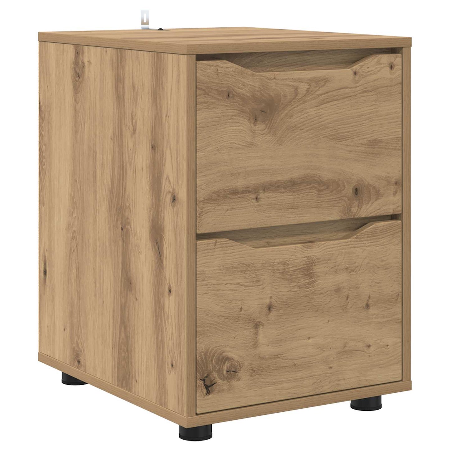 vidaXL Storage Cabinet 40 x 48 x 57 cm Engineered Wood Artisan Oak
