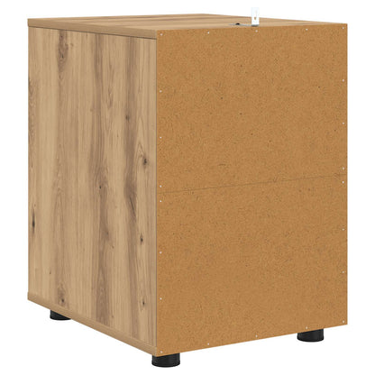 vidaXL Storage Cabinet 40 x 48 x 57 cm Engineered Wood Artisan Oak