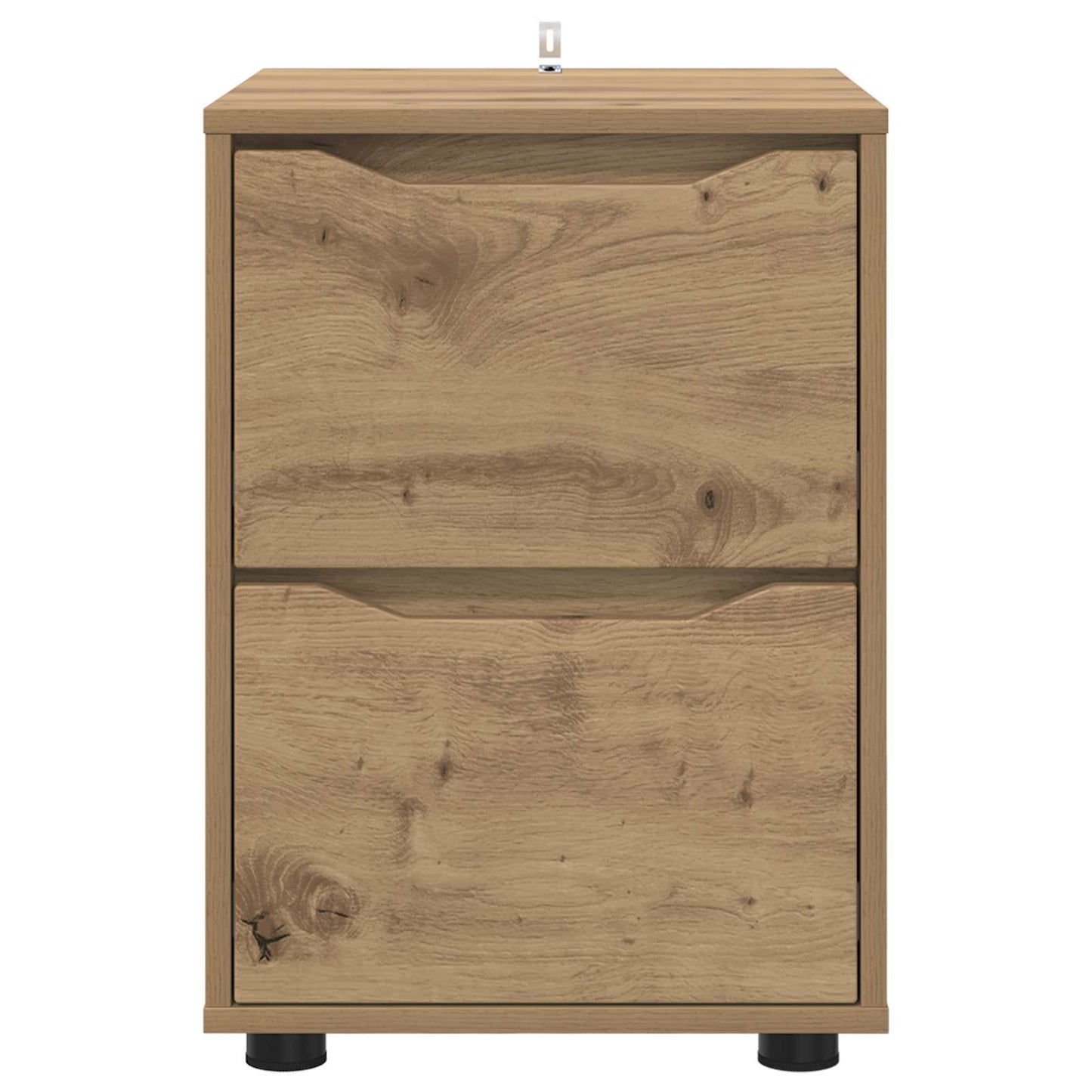vidaXL Storage Cabinet 40 x 48 x 57 cm Engineered Wood Artisan Oak