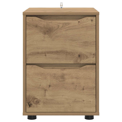 vidaXL Storage Cabinet 40 x 48 x 57 cm Engineered Wood Artisan Oak