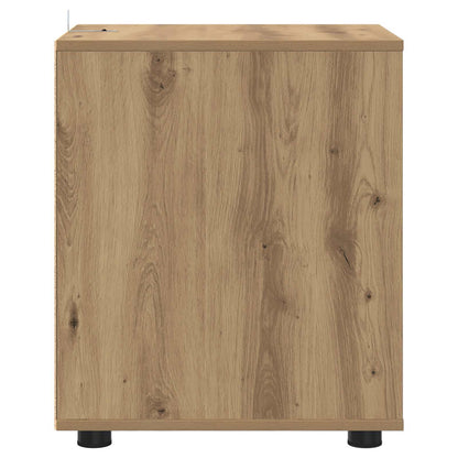 vidaXL Storage Cabinet 40 x 48 x 57 cm Engineered Wood Artisan Oak