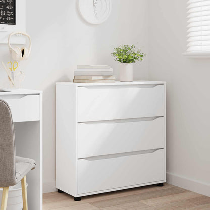 vidaXL Storage Cabinet White 80 x 31 x 81 cm Engineered Wood