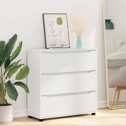 vidaXL Storage Cabinet White 80 x 31 x 81 cm Engineered Wood