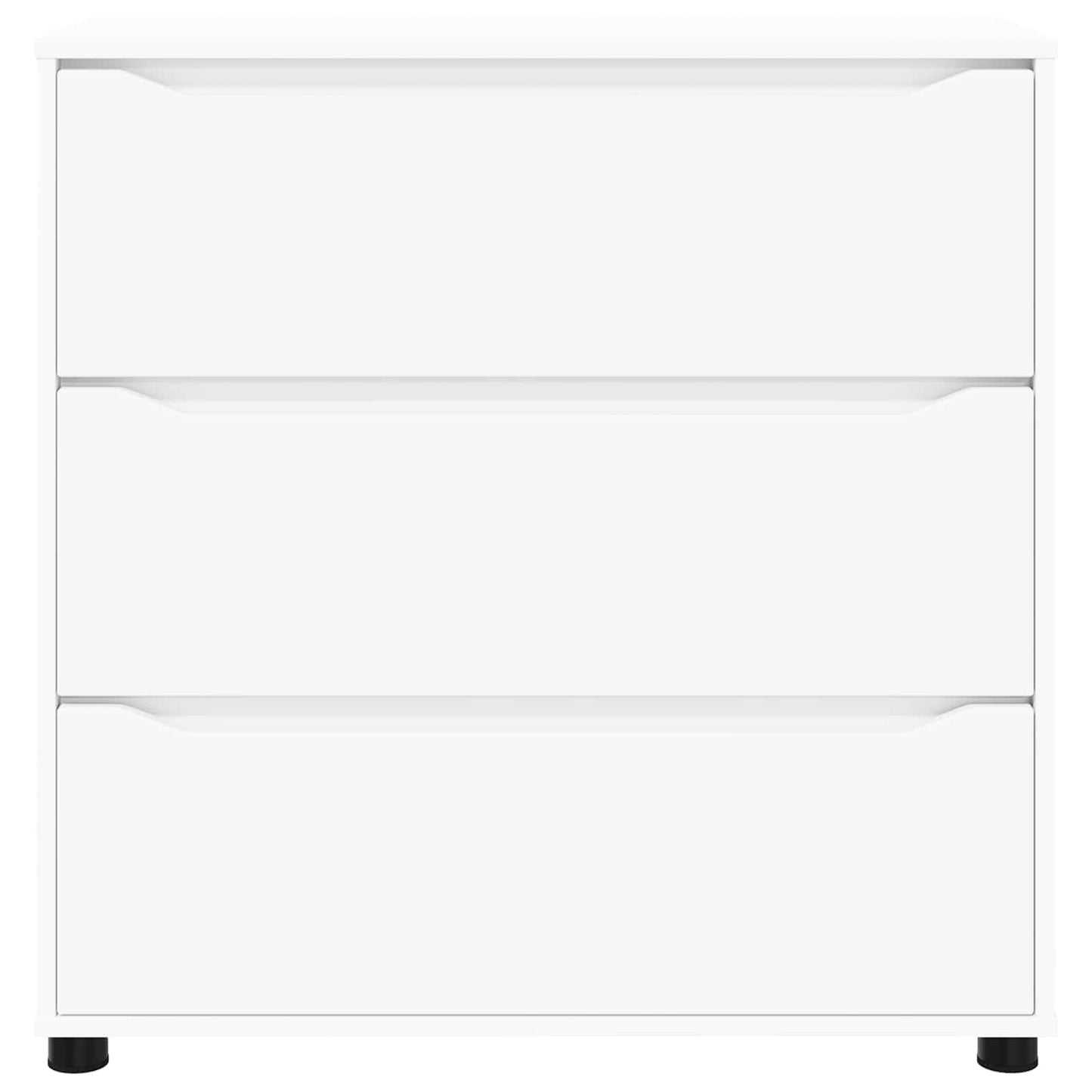 vidaXL Storage Cabinet White 80 x 31 x 81 cm Engineered Wood
