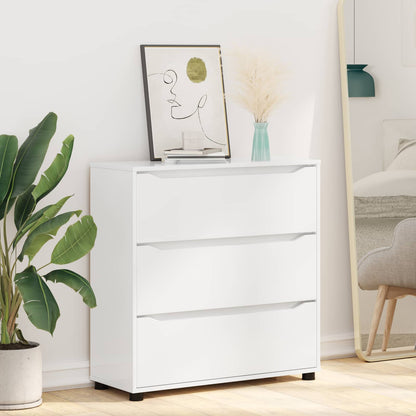vidaXL Storage Cabinet High Gloss White 80 x 31 x 81 cm